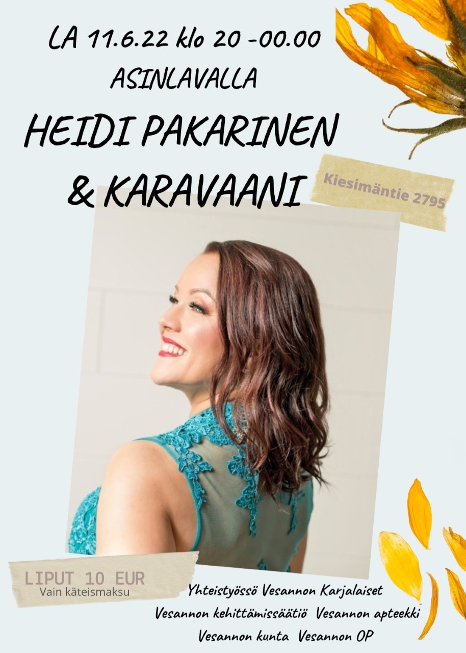 Read more about the article Heidi Pakarinen Asinlavalla 11.6.2022