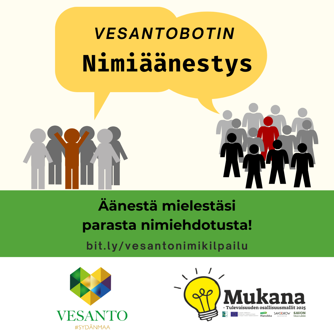 Vesantobotin Nimi nestyksen Voittajat Arvottu Vesanto